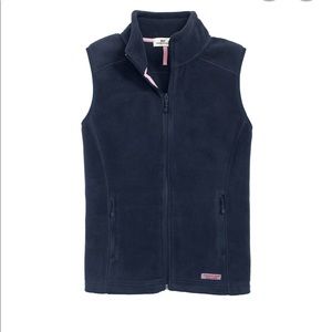 Vineyard Vines fleece vest Navy